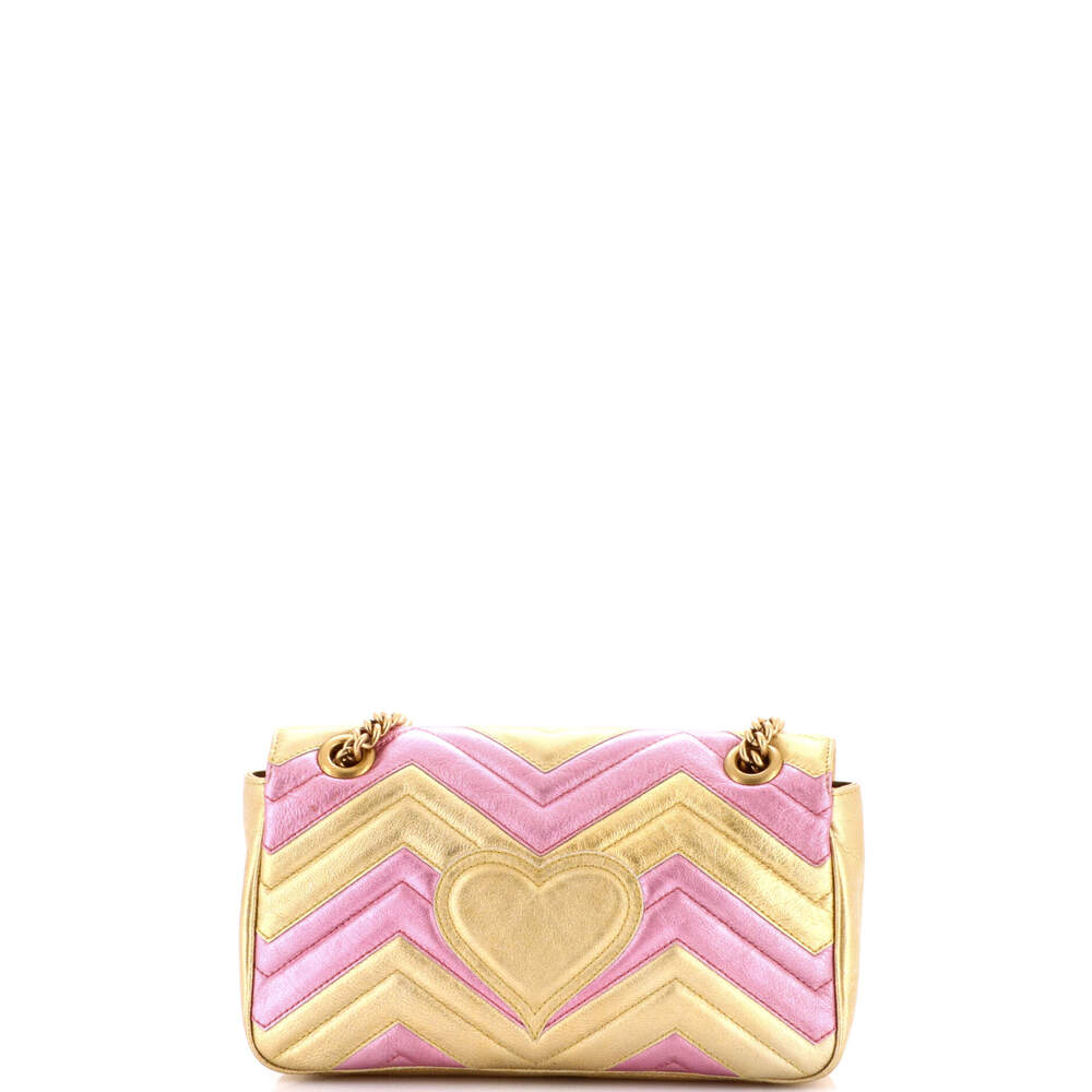 Gucci Gg Marmont Flap Bag Matelasse #224140G16B - Picture 3 of 8